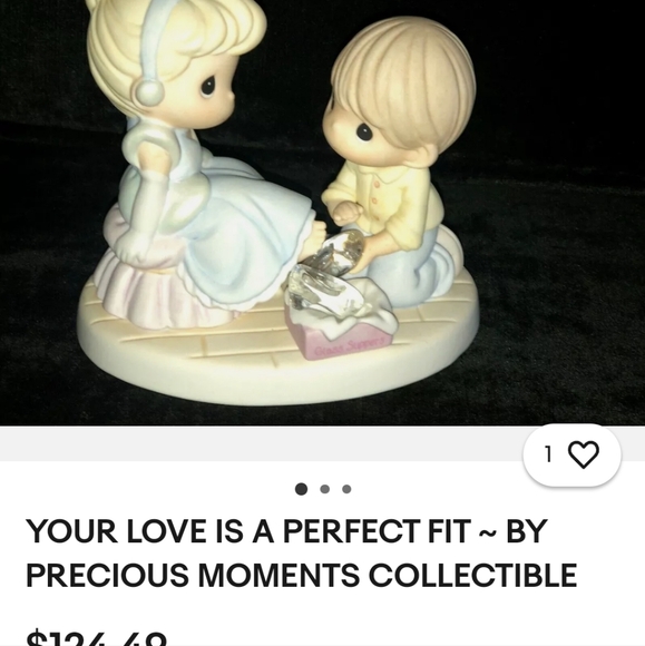 Precious Moments  Glass slipper, Cinderella - Picture 2 of 2